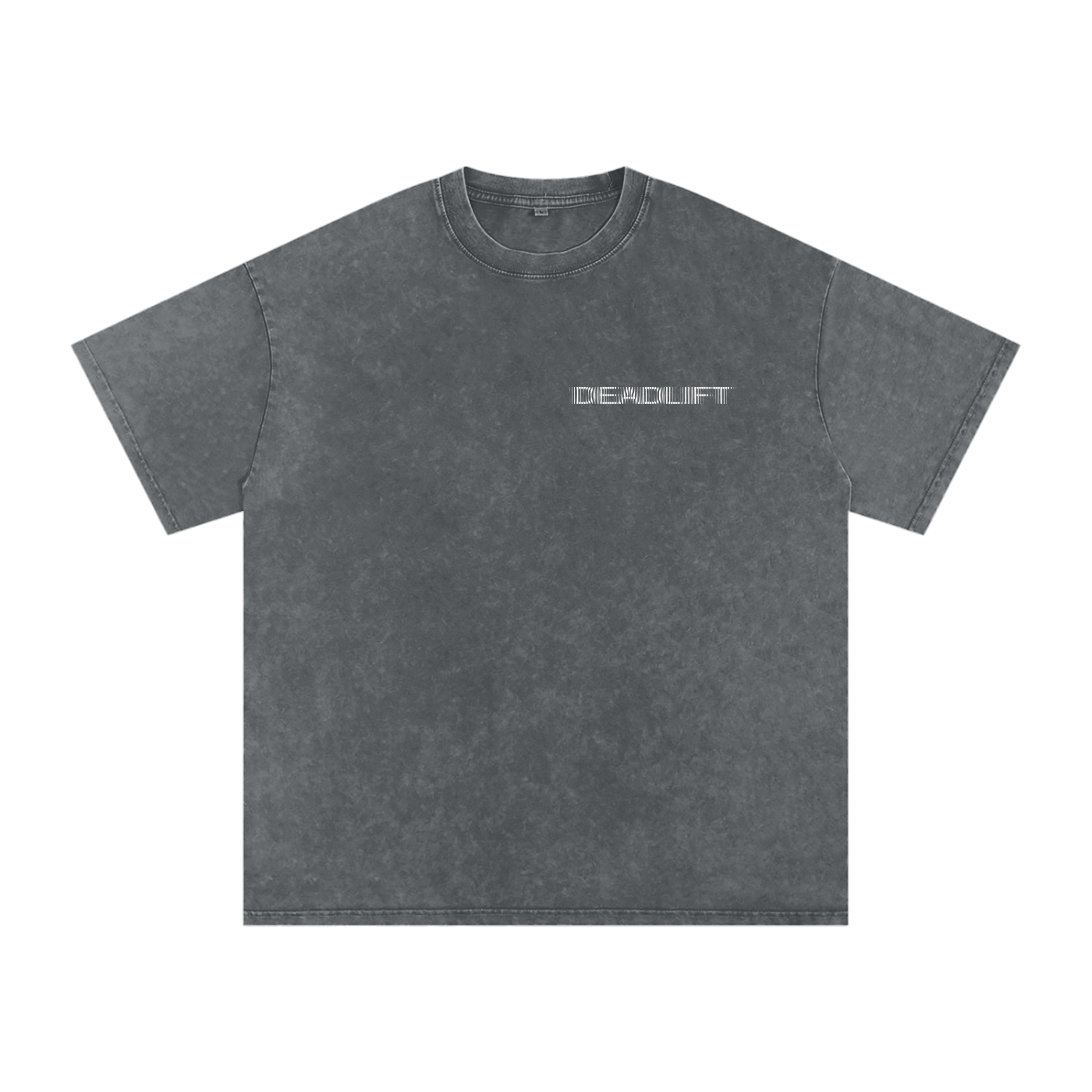 EGO DEATH Acid Wash Oversize T-Shirt - 250 GSM