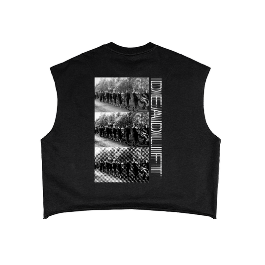 DEATH MARCH French Terry Boxy Tank Top