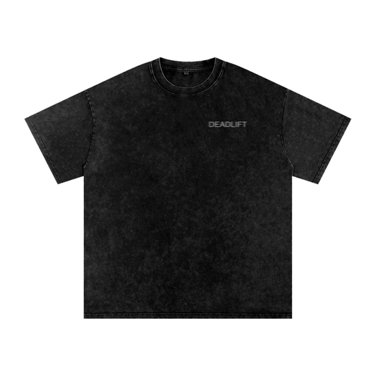 CHAOS NEW WORLDS Acid Wash Oversize T-Shirt - 250 GSM