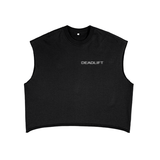 SHOOK CHRIST French Terry Boxy Tank Top